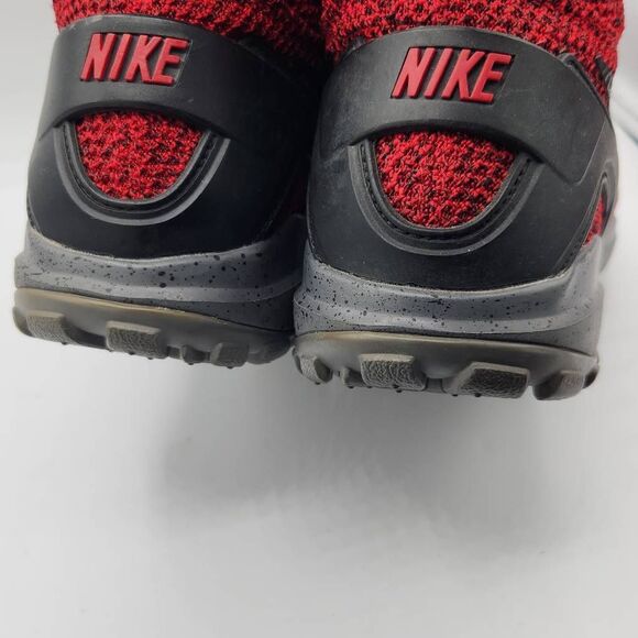 Nike Koth Ultra Mid Kjcrd Gym Red 819681-600 Mens 9.5 - Picture 8 of 9